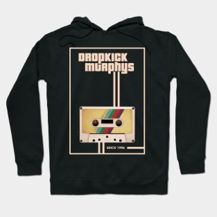 Dropkick Murphys Music Retro Cassette Tape Hoodie